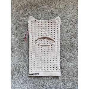 TAKA Original Eternet Knit Balaclava Face Mask in Beige ONE SIZE